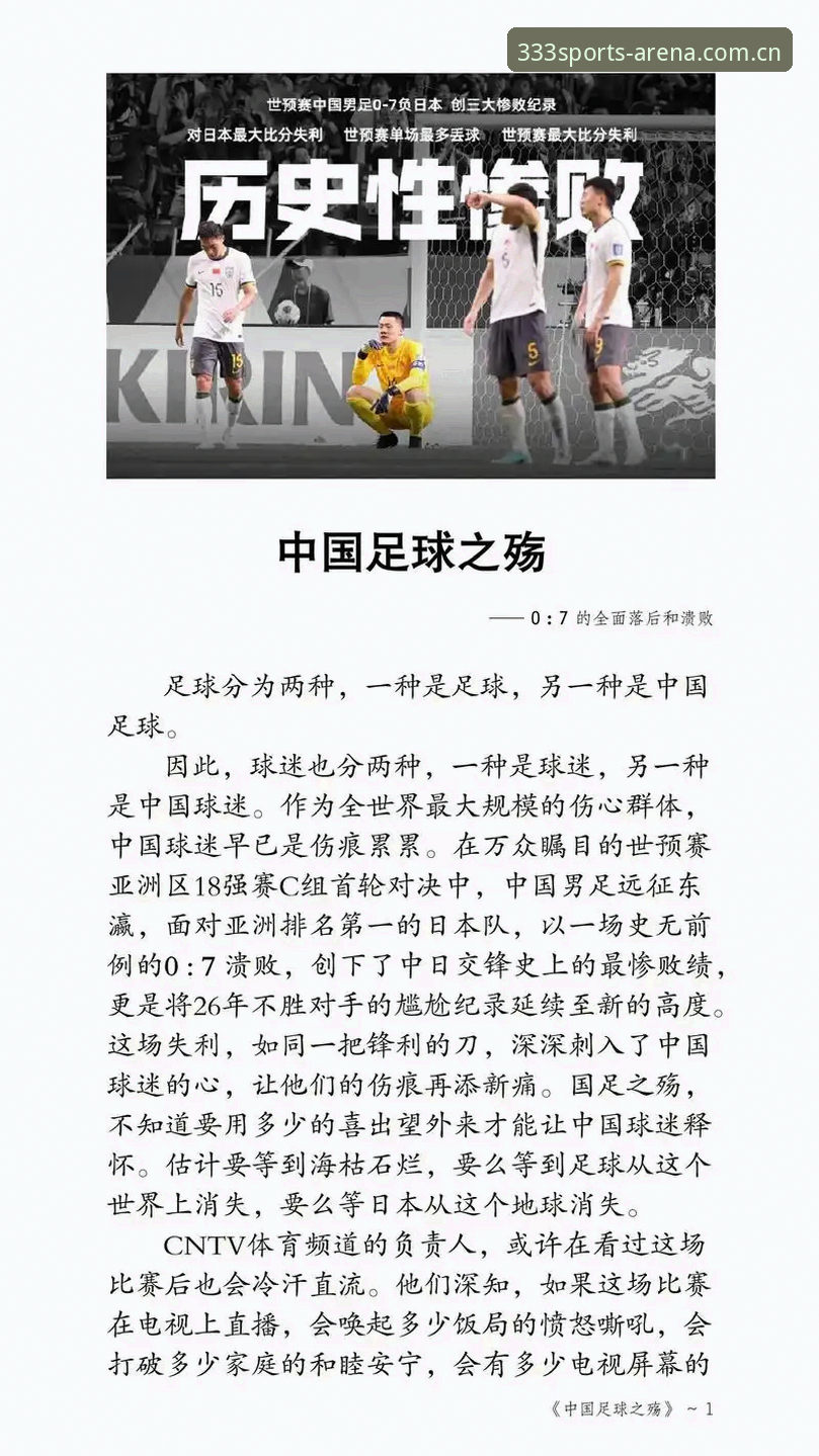 中国足球禁足事件深度分析指南——从333体育平台视角解读行业乱象与未来走向